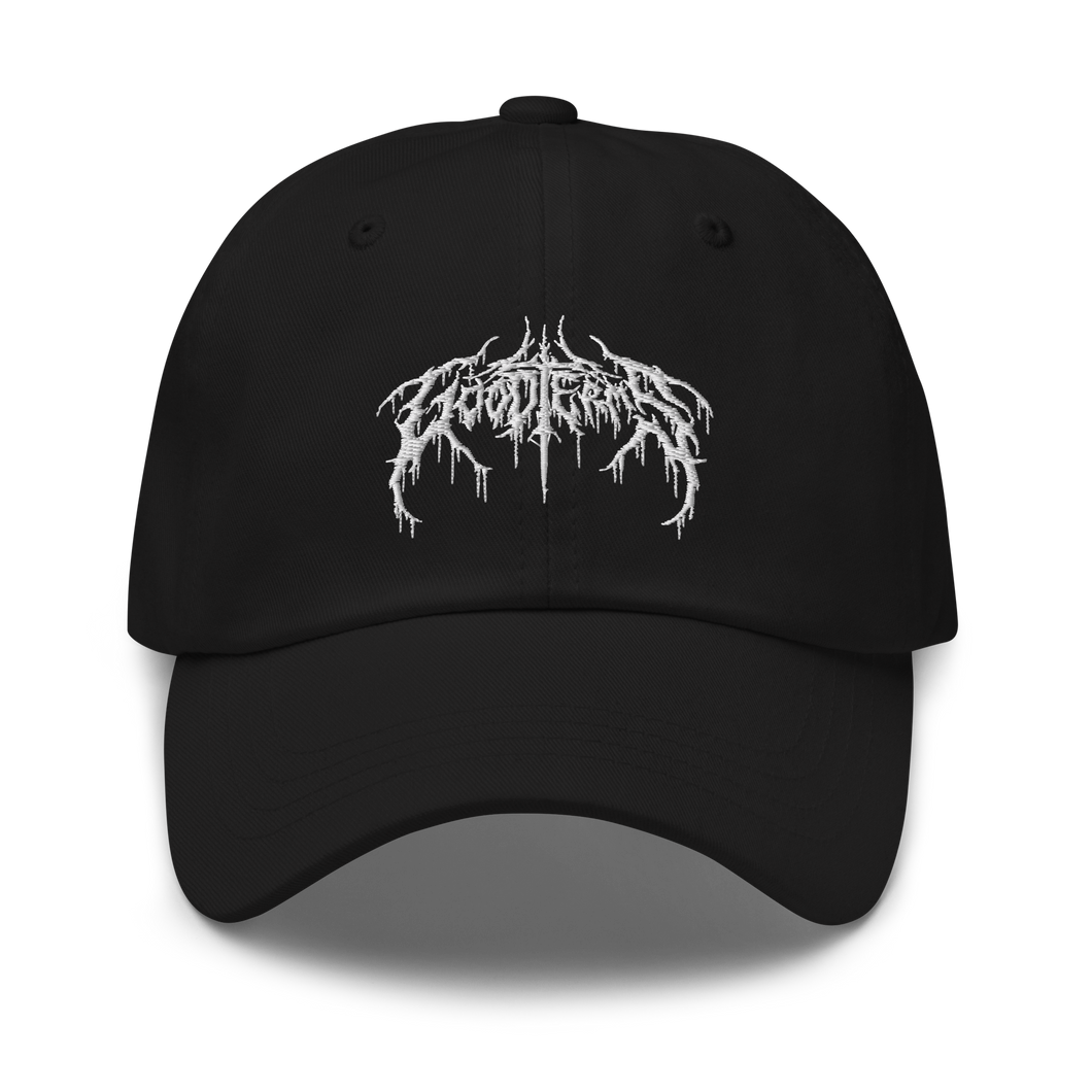 Metal Logo, Dad Hat (White Logo)