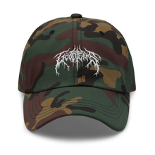 Load image into Gallery viewer, Metal Logo, Dad Hat (White Logo)
