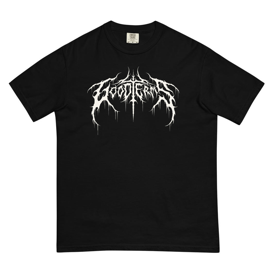 Metal Logo Tee (White Logo)