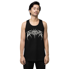 Load image into Gallery viewer, Metal Logo, Men&#39;s Premium Tank (White Logo)
