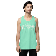 Load image into Gallery viewer, Metal Logo, Men&#39;s Premium Tank (White Logo)
