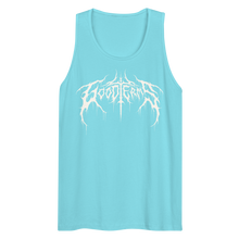 Load image into Gallery viewer, Metal Logo, Men&#39;s Premium Tank (White Logo)
