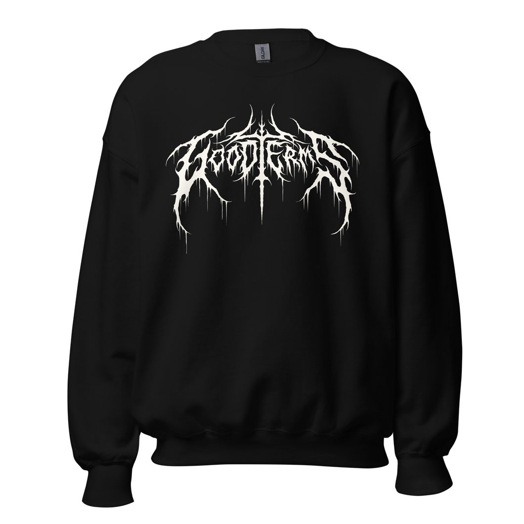 Metal Logo Crewneck (White Logo)