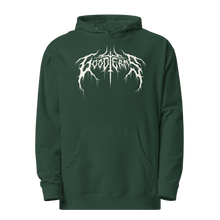 Load image into Gallery viewer, Metal Logo Hoodie (White Logo)
