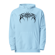 Load image into Gallery viewer, Metal Logo Hoodie (Black Logo)
