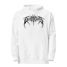 Load image into Gallery viewer, Metal Logo Hoodie (Black Logo)

