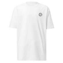 Load image into Gallery viewer, Smiley Embroidered, Men&#39;s Premium Tee (Black Smiley)
