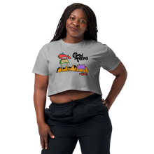 Load image into Gallery viewer, Drive-In Artwork, Women&#39;s Crop Top

