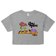 Load image into Gallery viewer, Drive-In Artwork, Women&#39;s Crop Top
