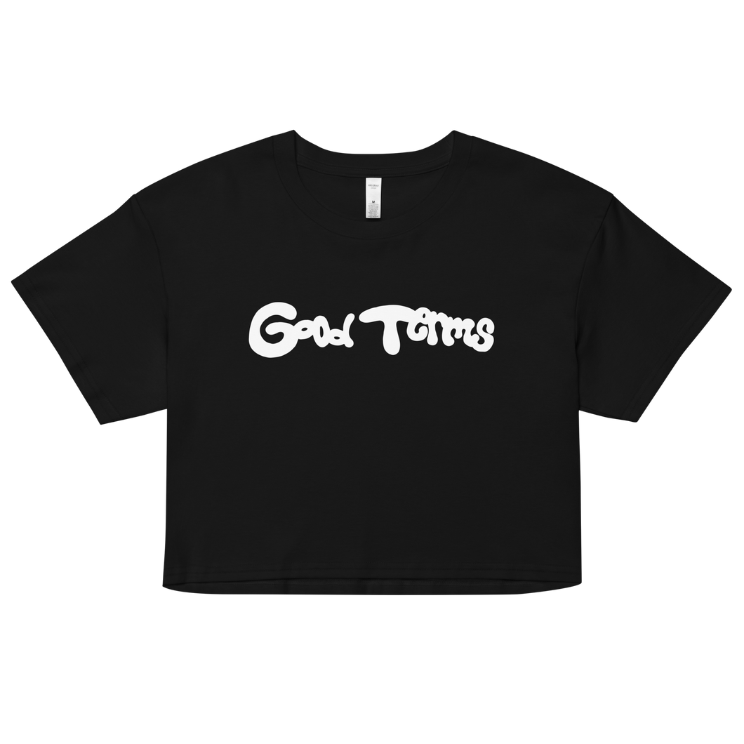 Drive-In Logo, Women's Crop Top
