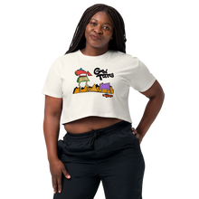 Load image into Gallery viewer, Drive-In Artwork, Women&#39;s Crop Top
