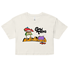 Load image into Gallery viewer, Drive-In Artwork, Women&#39;s Crop Top
