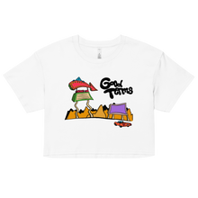 Load image into Gallery viewer, Drive-In Artwork, Women&#39;s Crop Top
