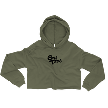 Load image into Gallery viewer, Drive-In Logo, Women&#39;s Crop Hoodie
