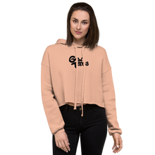 Load image into Gallery viewer, Drive-In Logo, Women&#39;s Crop Hoodie
