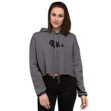 Load image into Gallery viewer, Drive-In Logo, Women&#39;s Crop Hoodie
